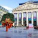 Penampilan Reog Ponorogo di Place de La Monnaie, Brussels, Belgia pada Senin (12/9/2022). ANTARA/HO-KBRI Brussels/pri.