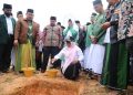 Walikota Tanjungpinang, saat peletakan Batu Pertama pembangunan Gedung Graha NU, foto: ist
