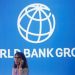 Foto Dokumen: Seorang peserta berdiri di dekat logo Bank Dunia pada Pertemuan Tahunan Dana Moneter Internasional - Bank Dunia 2018 di Nusa Dua, Bali, Indonesia, 12 Oktober 2018. ANTARA/REUTERS/Johannes P. Christo