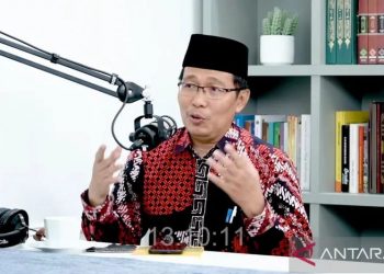 Tangkapan layar - Direktur Pendidikan Diniyah dan Pondok Pesantren Kemenag Waryono Abdul Ghofur. (FOTO ANTARA/Asep Firmansyah/Youtube-Kemenag)