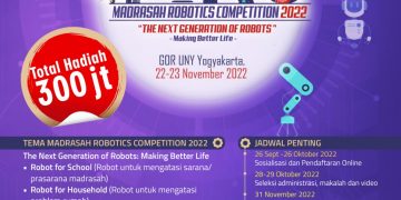 Syarat dan pendaftaran Kompetisi Robotik Madrasah 2022, foto  : ist