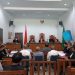 Suasana Sidang Perdana 5 Terdakwa Korupsi DPRD Natuna di PN Tanjungpinang, foto : Mael/detak.media