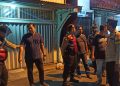 Personel Polsek Tanjungpinang Kota saat Melakukan Patroli di Jalan Pelantar KUD dan Pelantar Dua, Kamis (27/10/2022), foto : ist