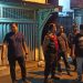 Personel Polsek Tanjungpinang Kota saat Melakukan Patroli di Jalan Pelantar KUD dan Pelantar Dua, Kamis (27/10/2022), foto : ist