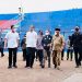 Presiden Jokowi didampingi Menpora Zainudin Amali saat meninjau kondisi Stadion Kanjuruhan, Kabupaten Malang, pada Rabu (05/10/2022). (Foto: BPMI Setpres)