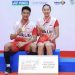 Dejan Ferdinansyah/Gloria Emanuelle Widjaja menjadi juara ganda campuran Indonesia International Series 2022 di GOR Among Rogo, Yogyakarta, Minggu (25/9/2022). (Dokumentasi PBSI)