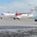 Pesawat di Bandara Internasional Lombok, Nusa Tenggara Barat (ANTARA/HO-Karyawan Bandara Lombok