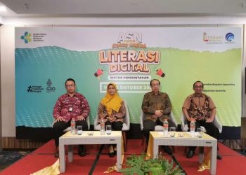 Pelatihan literasi digital yang diselenggarakan Kemenkominfo dan Kemenkes di Bogor, Jawa Barat, Senin (17/10/2022). (ANTARA/HO- Dokumentasi Pribadi)