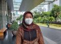 Kepala Biro Komunikasi dan Pelayanan Publik Kementerian Kesehatan RI Siti Nadia Tarmizi saat menyampaikan keterangan kepada wartawan dalam Peringatan Hari Cuci Tangan Pakai Sabun Sedunia 2022 di Jakarta, Senin (17/10/2022). (ANTARA/Andi Firdaus).
