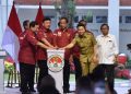Presiden Jokowi meresmikan AMN Surabaya, Selasa (29/11/2022). (Foto: Humas Setkab/Oji)