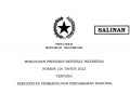 Tangkapan layar Peraturan Presiden Republik Indonesia (Perpres) Nomor 126 Tahun 2022 tentang Percepatan Pembangunan Pergaraman Nasional, foto: ist