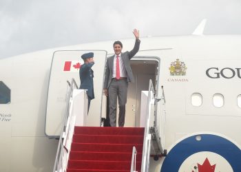 Kedatangan Perdana Menteri Kanada Justin Trudeau. (Foto: BPMI Setpres)