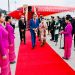 Presiden Jokowi dan Ibu Iriana tiba di Bandara Suvarnabhumi, Bangkok, Thailand, Kamis (17/11/2022). (Foto: BPMI Setpres)