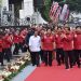 Presiden Jokowi meresmikan AMN Surabaya, Selasa (29/11/2022). (Foto: Humas Setkab/Oji)