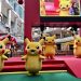 Tarian para Pikachu di Pokemon Festival Jakarta 2022, Pantai Indah Kapuk, Jakarta Utara, Kamis, 8 Desember 2022. (ANTARA/Nanien Yuniar)