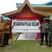 Foto bersama usai peresmian Kecamatan Pulau Seluan (foto : istimewa)