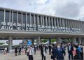 Arsip--Peringatan ke-77 penjatuhan bom atom Hiroshima yang digelar di Hiroshima Peace Memorial Museum, Hiroshima, Sabtu (7/8). (KBRI Tokyo)