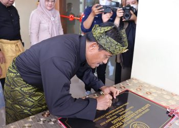 Kabarantan, Bambang saat Meresmikan Kantor Baru Karantina Pertanian Tanjungpinang, foto: ist