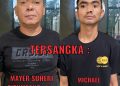 Dua Pelaku Pengiriman PMI Ilegal usai Diamankan Personel Polsek KKP Polresta Barelang, foto: ist