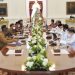 Presiden Jokowi memimpin Ratas Percepatan Penanganan Sunting melalui SPBE, di Istana Merdeka, Jakarta, Senin (02/01/2023). (Foto: Humas Setkab/Rahmat)