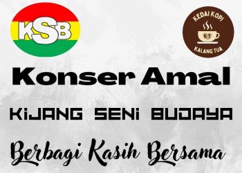 Flyer Konser Amal KSB bersama Kalang Tua Kopi Kijang, foto: ist