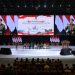 Presiden Jokowi membuka Pembukaan Rakornas Kepala Daerah dan Forkopimda se-Indonesia Tahun 2023, di Sentul International Convention Centre (SICC), Sentul, Jawa Barat, Selasa (17/01/2023). (Foto: Humas Setkab/Oji)