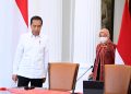 Presiden Jokowi dan Menaker Ida Fauziyah (Foto: BPMI Setpres/Muchlis Jr)