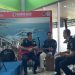 Harbor Band KSOP Tanjungpinang saat Menyuguhkan Musik untuk Calon Penumpang Pelabuhan SBP, foto: ist