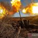 Prajurit Ukraina menembakkan 130 mm towed field gun M-46 di garis depan, saat serangan Rusia di Ukraina berlanjut, dekat Soledar, wilayah Donetsk, Ukraina, dalam gambar yang dirilis (10/11/2022). ANTARA FOTO/Iryna Rybakova/Press Service of the 93rd Independent Kholodnyi Yar Mechanized Brigade of the Ukrainian Armed Forces/Handout via REUTERS/aww.