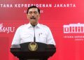 Menko Kemaritiman dan Investasi Luhut Binsar Pandjaitan mengungkap aturan subsidi kendaraan listrik bakal diterbitkan awal Februari 2023. (Biro Pers Sekretariat Presiden)