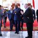 Presiden Jokowi menyambut Presiden World Water Council, Loic Fauchon, dan delegasi di Istana Merdeka, Jakarta, pada Rabu (15/02/2023). (Foto: BPMI Setpres/Rusman)