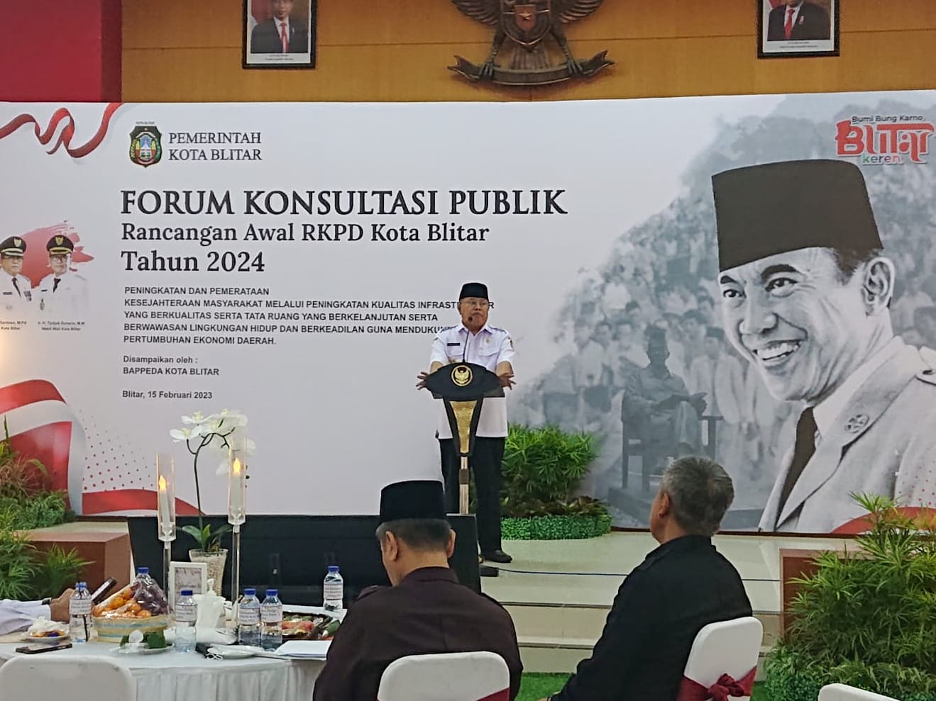 Walikota Blitar Buka Konsultasi Publik Rancangan Awal RKPD Tahun 2024 ...