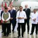 Presiden Jokowi memberikan sambutan di Pangkalan TNI AU Halim Perdanakusuma, Jakarta Timur, Jakarta, Selasa (21/02/2023). (Foto: Humas Setkab/Rahmat)