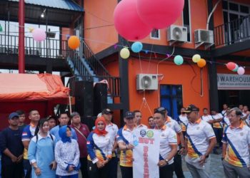 Wabup turut melepaskan balon udara HUT Basarnas ke 51