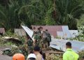 Petugas saat Mencari Korban yang Masih Hilang di Area Tanah Longsor Kecamatan Serasan, foto: ist/dok.tim siaga bencana
