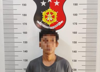 Pelaku MR usai Diringkus Satreskrim Polresta Tanjungpinang, foto: ist