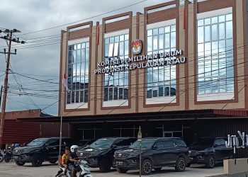 Gedung KPU Kepri di Jalan Raja Haji Fisabilillah Kota Tanjungpinang, foto: Mael/detak.media