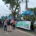 Puluhan Mahasiswa yang Tergabung dalam HMI saat Unjuk Rasa di Jalan Raja Ali Haji Tanjungpinang, foto: Mael/detak.media