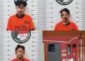 Ketiga Pelaku usai Diamankan Satnarkoba Polresta Tanjungpinang, foto: dok.detak.media