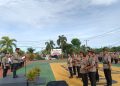 Sejumlah Kapolsek dan Kasat saat Menjalani Sertijab di Mapolresta Tanjungpinang, foto: Mael/detak.media