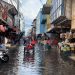 Fenomena Banjir Rob yang Melanda Pesisir Tanjungpinang pada Febuari 2023, foto: Mael/detak.media