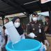 Kajari Tanjungpinang saat Memusnahkan Narkoba Jenis Sabu dengan cara Diblender, foto: Mael/detak.media