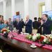 Presiden Jokowi menerima kunjungan delegasi dari US-ABC di Istana Kepresidenan Bogor, Provinsi Jawa Barat, Kamis (25/05/2023). (Foto: BPMI Setpres/Muchlis Jr)