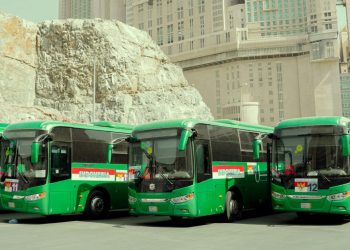 Bus Shalawat Yang Akan Membantu Transportasi Jemaah Haji Indoensia Di Kota Makkah