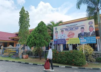 SMA Negeri 1 Tanjungpinang satu diantara Sekolah yang Membuka Layanan Informasi PPDB, foto: Mael/detak.media