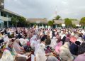 Ratusan Jemaah Muhammadiyah saat Melaksanakan Salat Idul Adha di Tanjungpinang, foto: Mael/detak.media