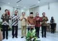 Wapres Ma’ruf Amin didampingi sejumlah pejabat dalam peluncuran MPP digital nasional, Selasa (20/06/2023), di Jakarta. (Foto: Humas Kementerian PANRB)