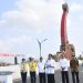 Presiden Jokowi meresmikan Jembatan Kretek 2, di Bantul, DI Yogyakarta, Jumat (02/06/2023). (Foto: BPMI Setpres)