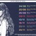 Poster pengumuman tanggal serta tempat perhentian “Eras Tour” dari Taylor Swift,foto: ist/antaranews.com