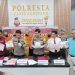 Polresta Tanjungpinang Saat Konferensi Pers Perkara Penyeludupan Narkoba, foto: Mael/detak.media